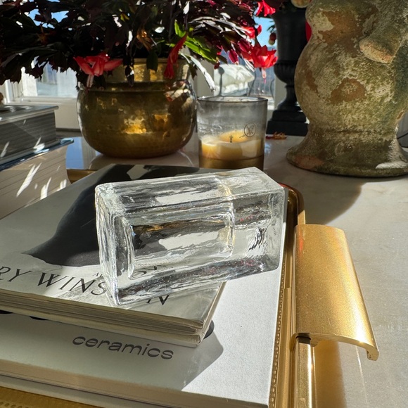 Vintage Murano Italian Art Glass Ashtray Mid-Century Modern - Signed Italy - Picture 10 of 11